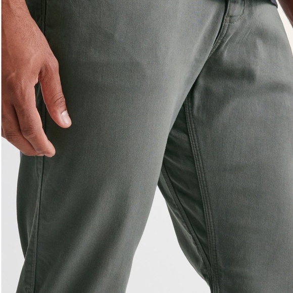 NWT DUER Mens No Sweat Pant Relaxed Taper in Gull Grey - 32"x32" LAST PAIR!!! - Picture 9 of 10